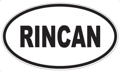 RINCAN - Oval Magnet