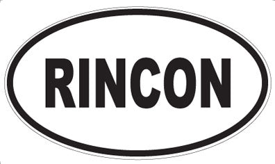 RINCON - Oval Magnet