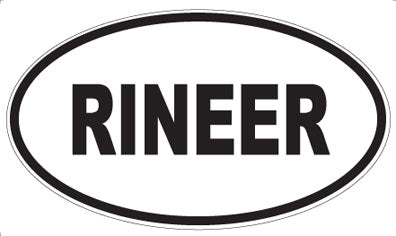 RINEER - Oval Magnet