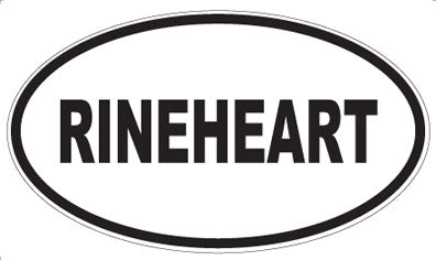 RINEHEART - Oval Magnet
