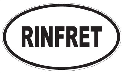 RINFRET - Oval Magnet
