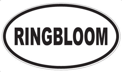 RINGBLOOM - Oval Sticker