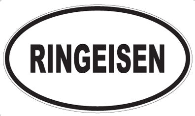 RINGEISEN - Oval Magnet