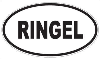 RINGEL - Oval Magnet