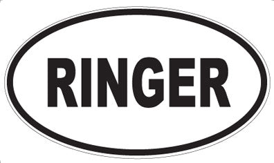 RINGER - Oval Magnet