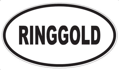 RINGGOLD - Oval Sticker