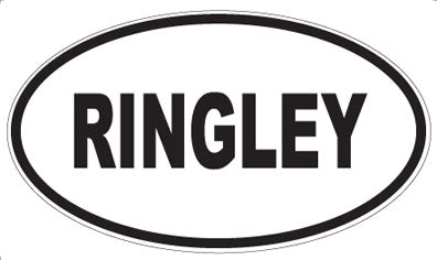 RINGLEY - Oval Magnet