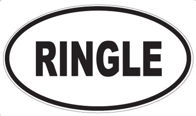 RINGLE - Oval Magnet