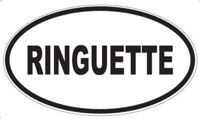 RINGUETTE - Oval Magnet