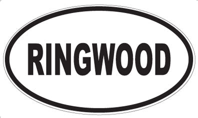 RINGWOOD - Oval Magnet