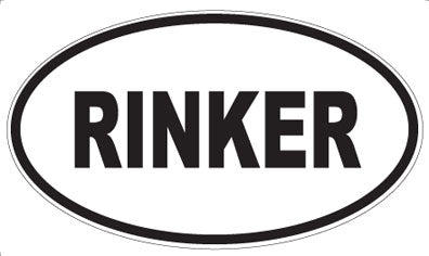 RINKER - Oval Magnet
