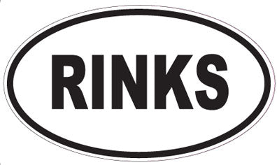 RINKS - Oval Magnet