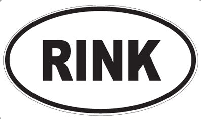 RINK - Oval Magnet