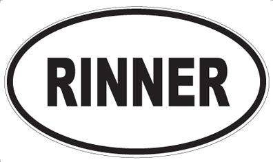 RINNER - Oval Sticker