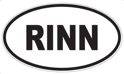 RINN - Oval Magnet