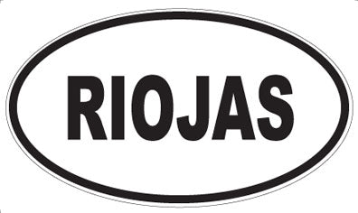RIOJAS - Oval Magnet