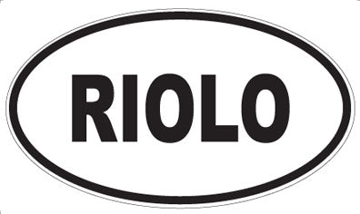 RIOLO - Oval Magnet
