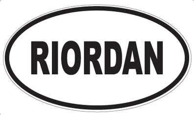 RIORDAN - Oval Magnet