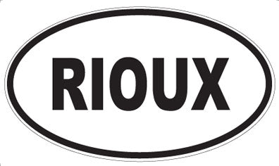 RIOUX - Oval Magnet