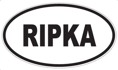 RIPKA - Oval Magnet
