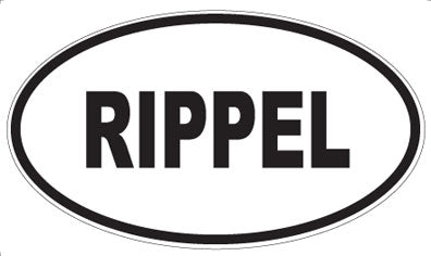 RIPPEL - Oval Magnet