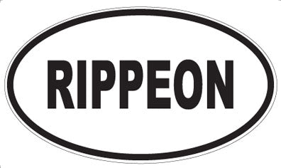 RIPPEON - Oval Sticker