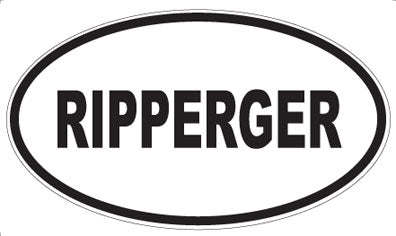 RIPPERGER - Oval Magnet