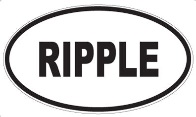 RIPPLE - Oval Magnet