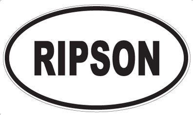 RIPSON - Oval Magnet