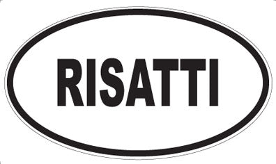 RISATTI - Oval Magnet