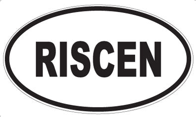 RISCEN - Oval Magnet