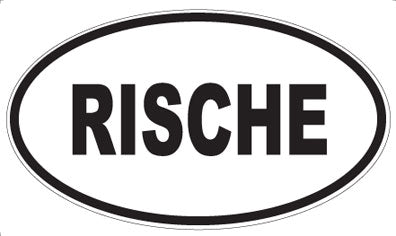 RISCHE - Oval Magnet