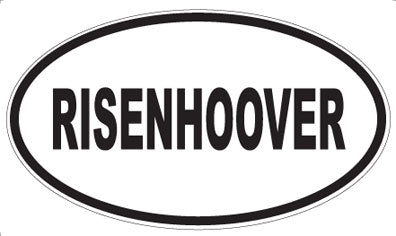 RISENHOOVER - Oval Magnet