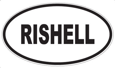 RISHELL - Oval Magnet