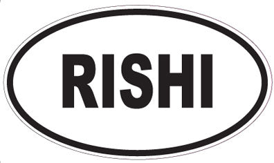 RISHI - Oval Magnet