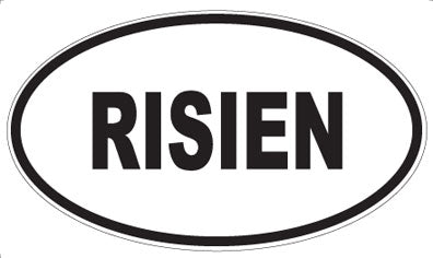 RISIEN - Oval Magnet
