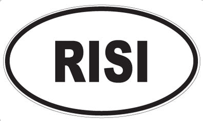 RISI - Oval Magnet