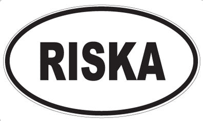 RISKA - Oval Magnet