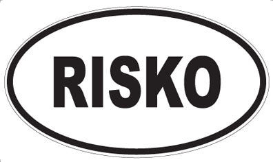 RISKO - Oval Magnet