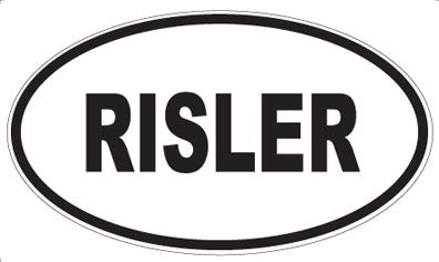 RISLER - Oval Magnet