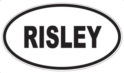 RISLEY - Oval Magnet