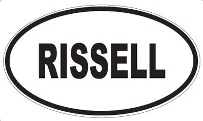 RISSELL - Oval Magnet