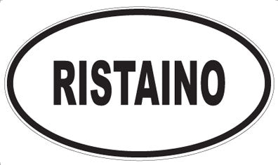 RISTAINO - Oval Magnet