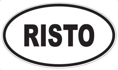RISTO - Oval Magnet