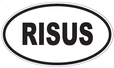 RISUS - Oval Magnet