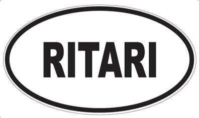 RITARI - Oval Sticker