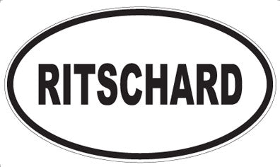 RITSCHARD - Oval Magnet