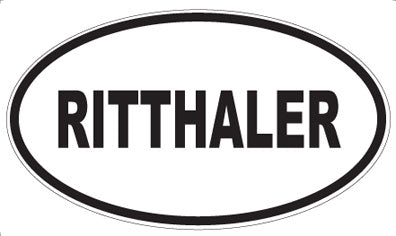 RITTHALER - Oval Magnet