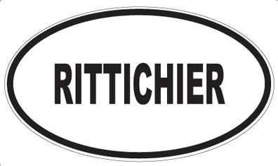 RITTICHIER - Oval Magnet