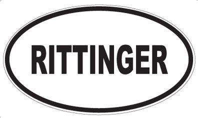 RITTINGER - Oval Magnet
